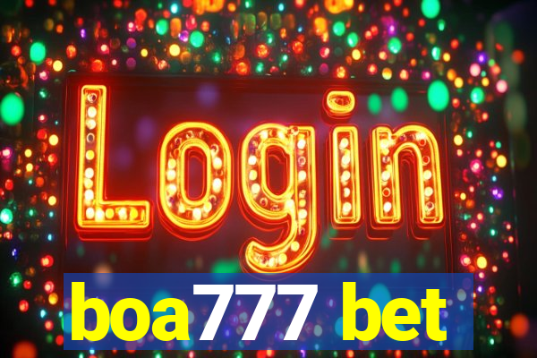 boa777 bet